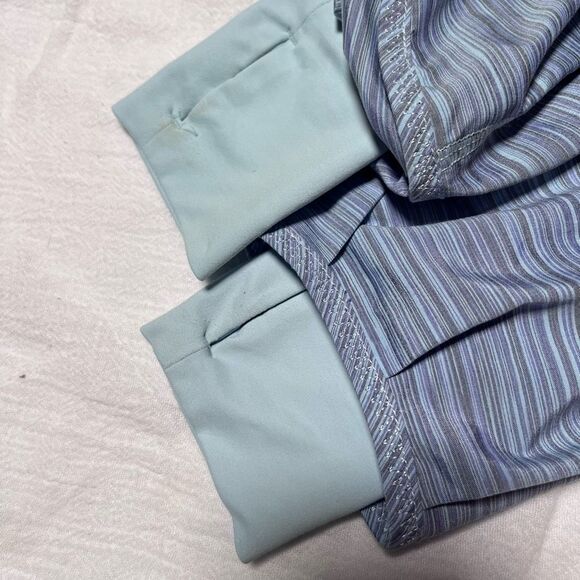 Lululemon Run: Make A Break Jacket Twisted Stripe Caspian Blue - Picture 8 of 9